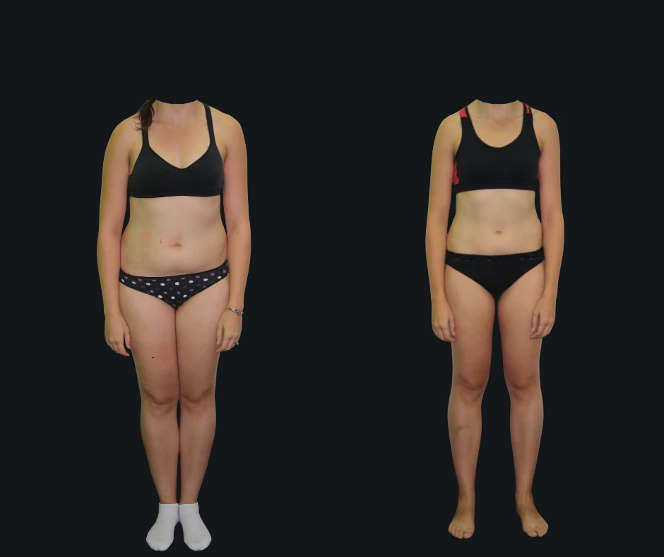 6X Training member transformation 3 - before and after 6 weeks